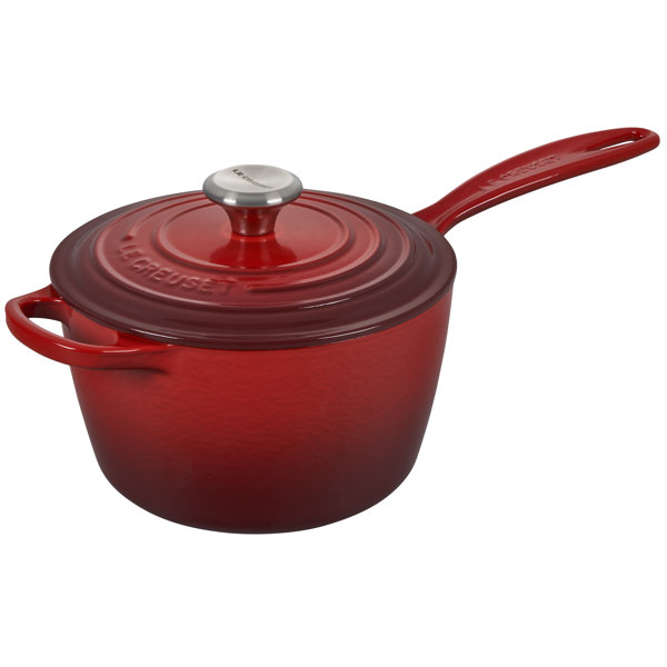 Le Creuset Enameled Cast Iron Saucepan with Lid & Reviews Wayfair